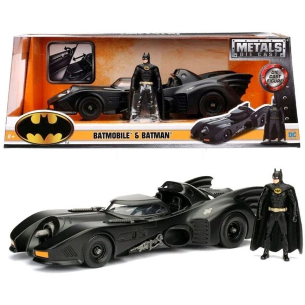 Jada Toys - 1:24 Batmobile - 1989 Batmobile with Batman  COLLECTABLES